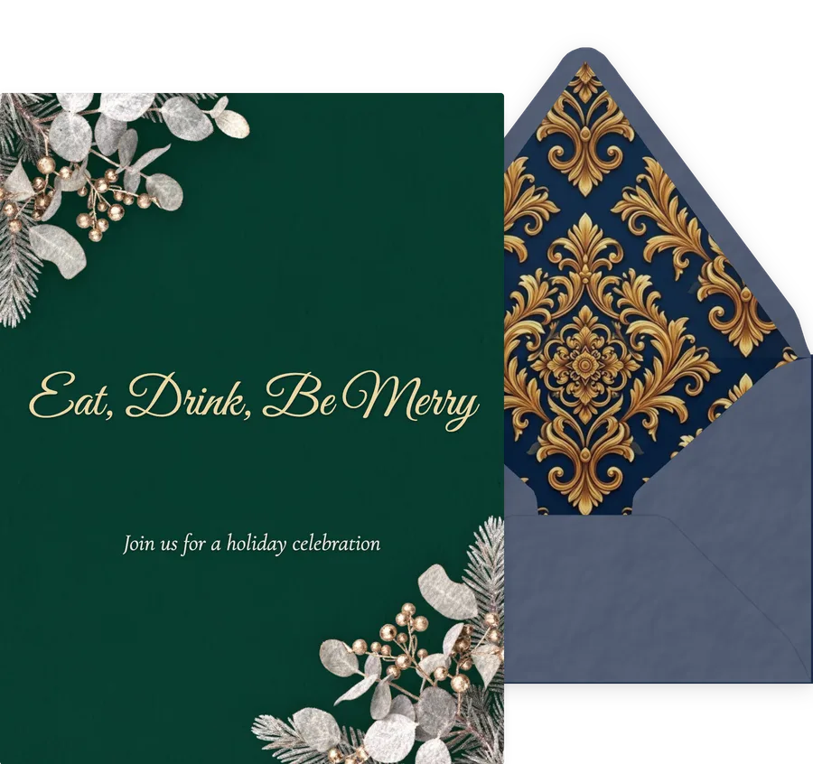 Christmas invitation