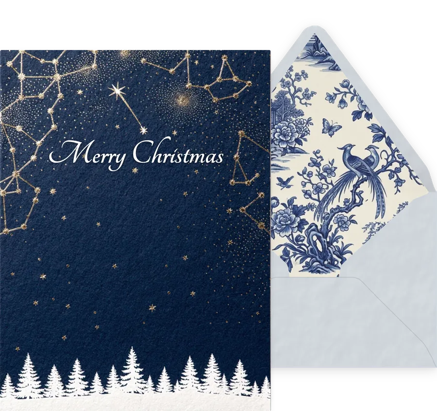 Merry Christmas — 04 Elegant invitation