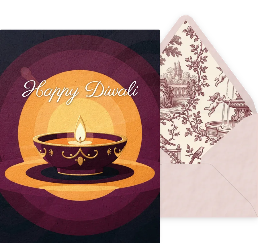 Diwali — 05 Modern invitation