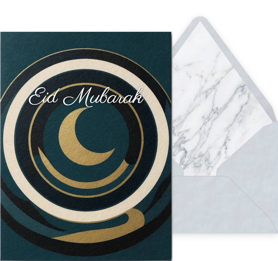 Eid Mubarak — 07 Modern invitation