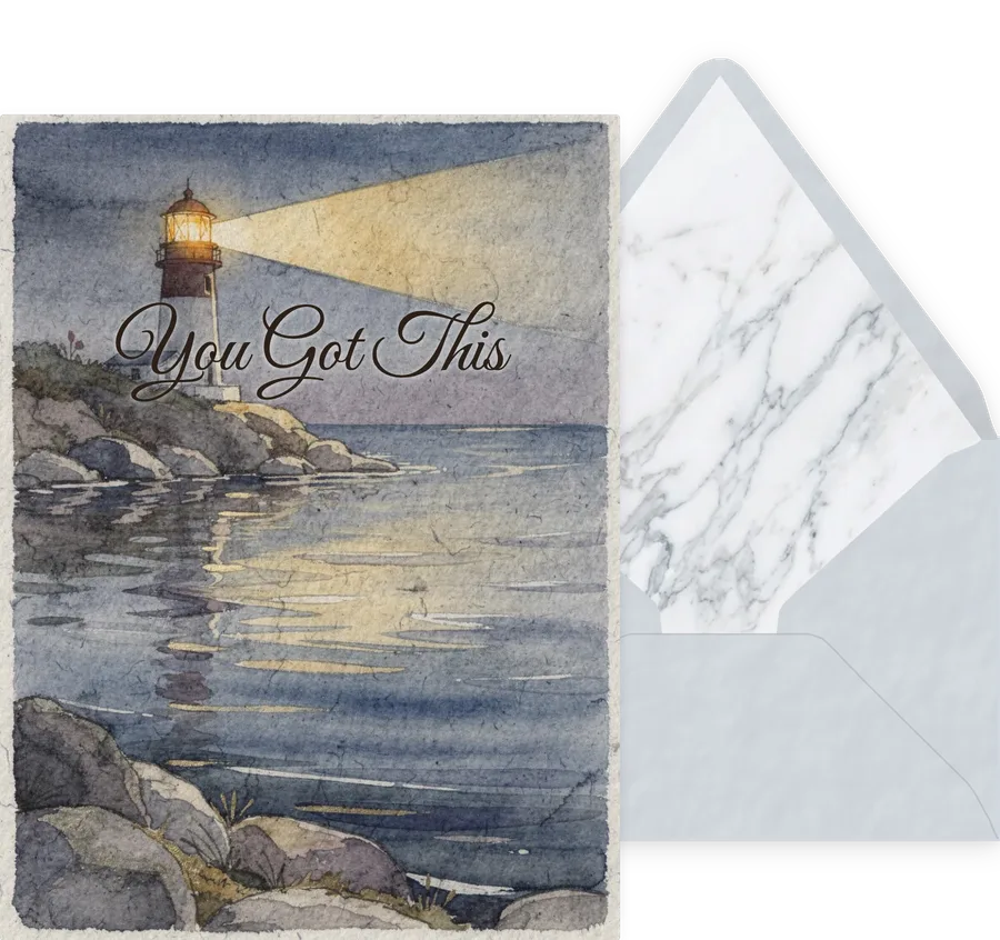 You Got This — 09 Watercolor invitation