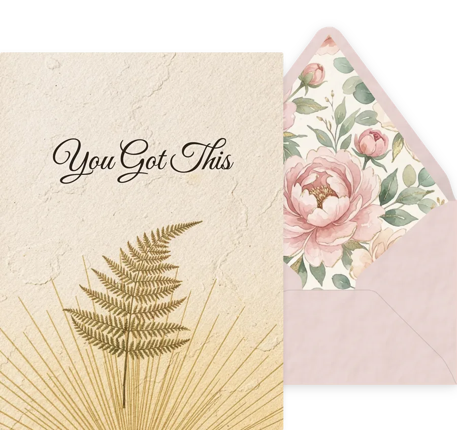 You Got This — 17 Elegant invitation