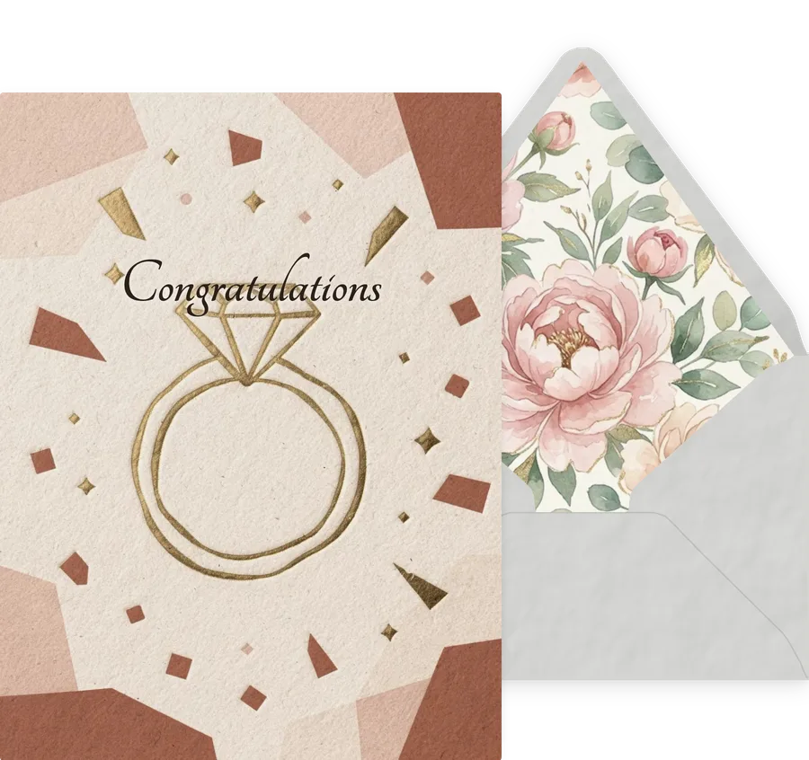 Congratulations — 03 Modern invitation