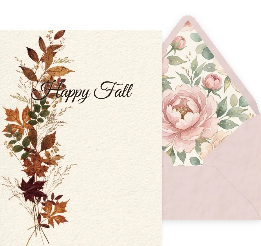 Fall — 08 Elegant invitation