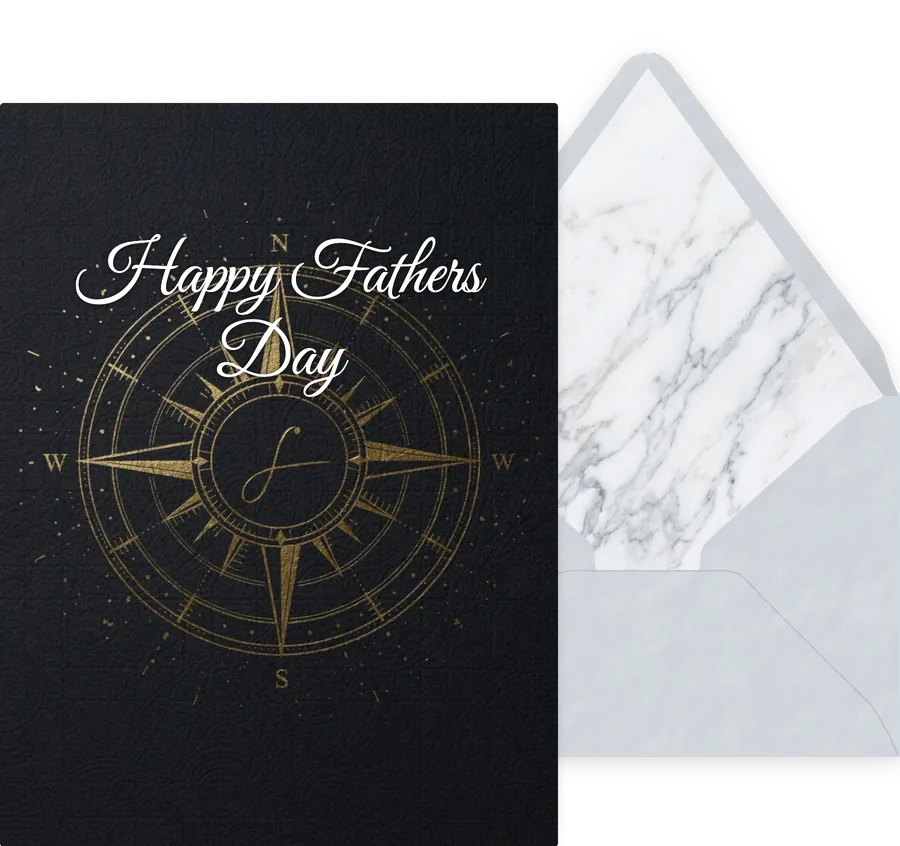 Fathers Day — 04 Elegant invitation