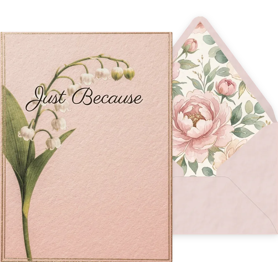 Just Because — 04 Elegant invitation
