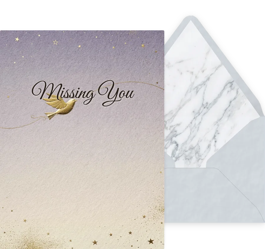 Missing You — 04 Elegant invitation
