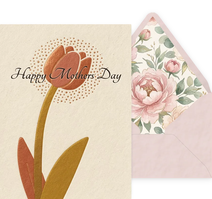 Mothers Day — 03 Modern invitation