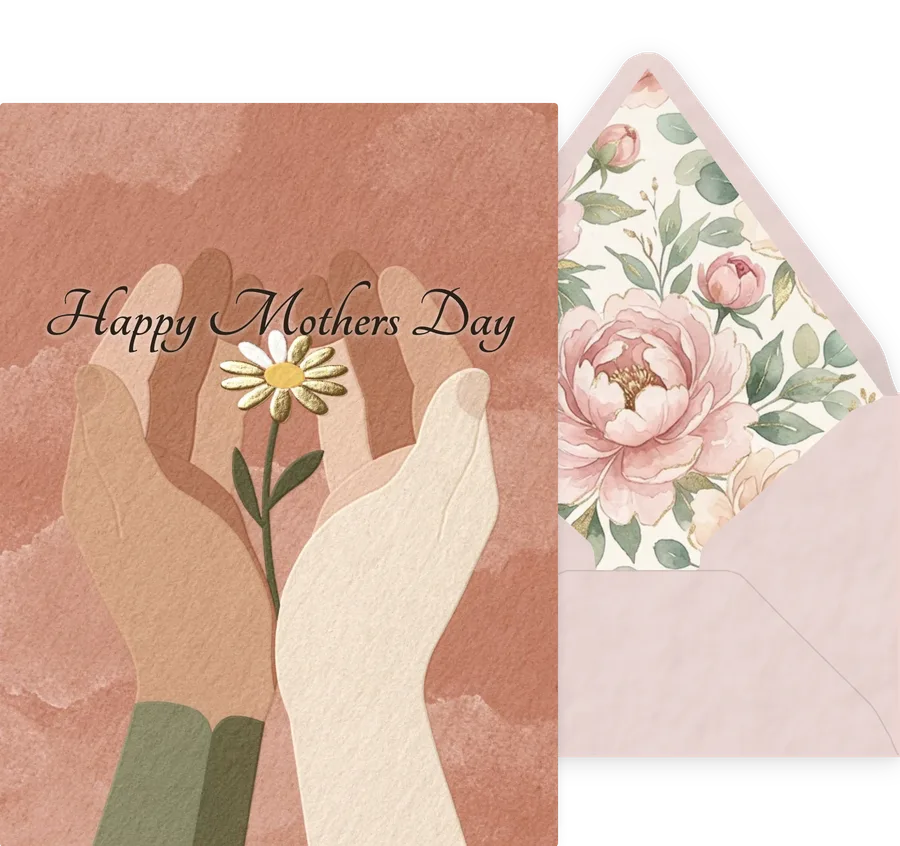 Mothers Day — 07 Modern invitation