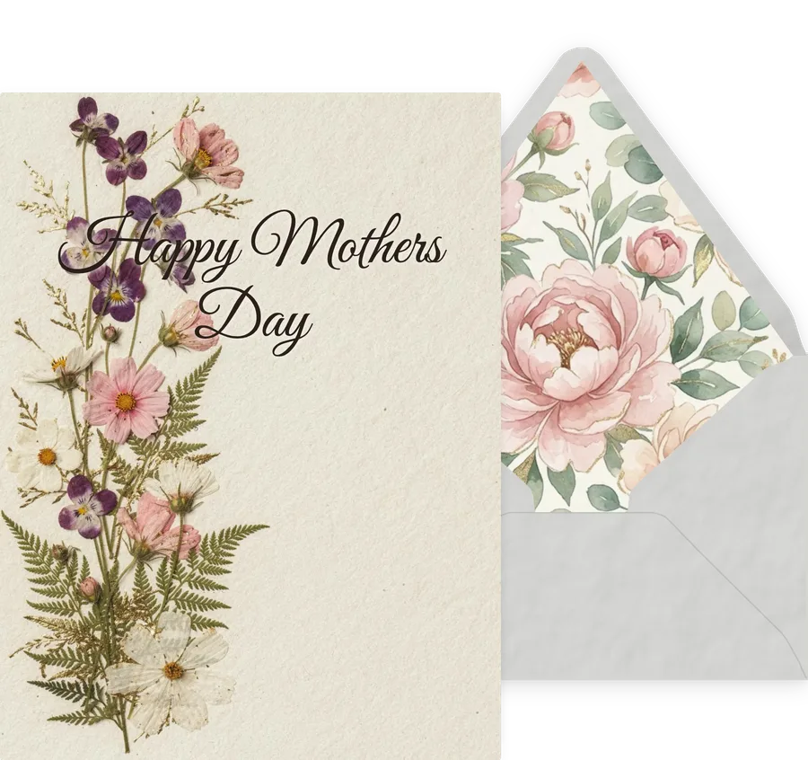 Mothers Day — 08 Elegant invitation