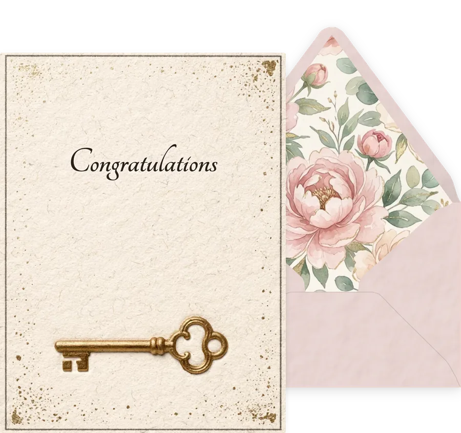 Congratulations — 04 Elegant invitation