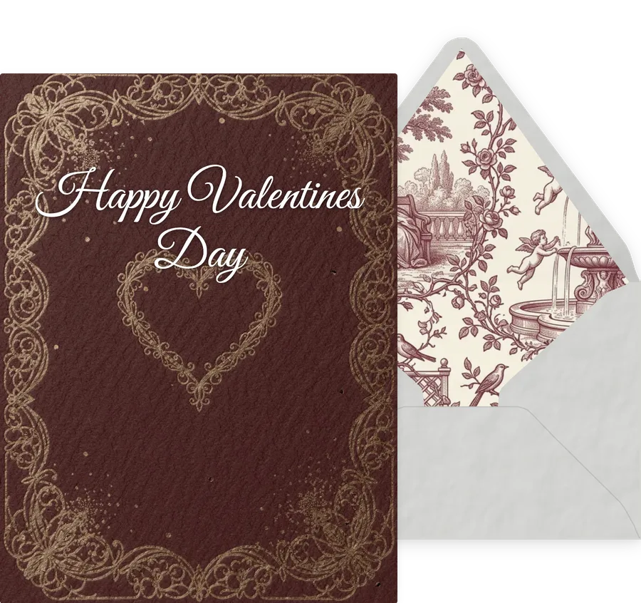 Valentines Day — 04 Elegant invitation