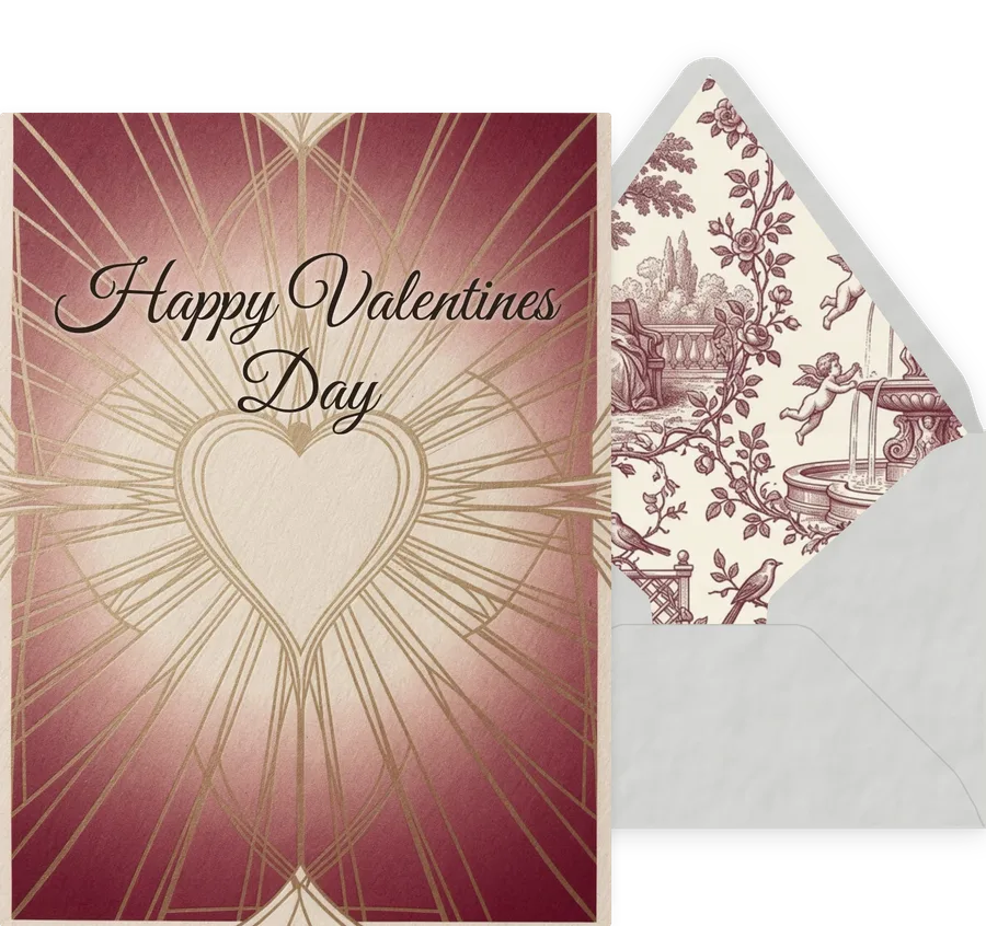 Valentines Day — 08 Elegant invitation