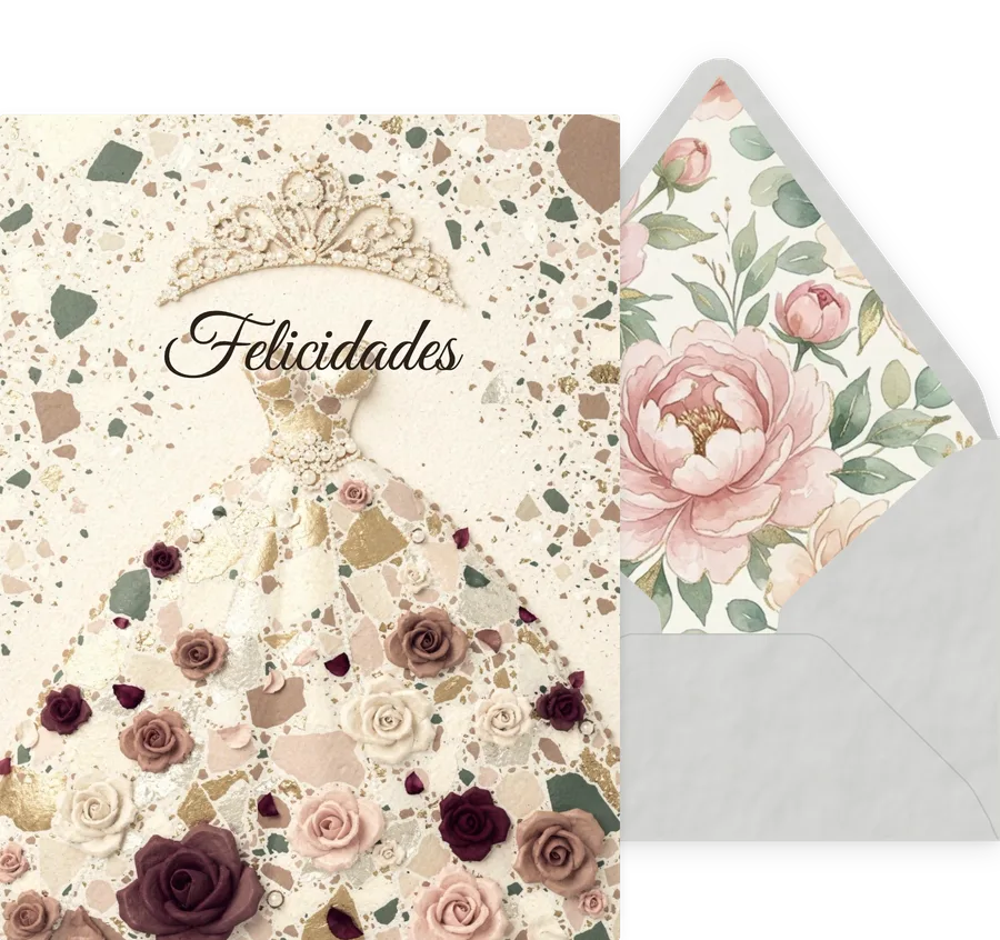 Felicidades — Terrazzo 26 invitation