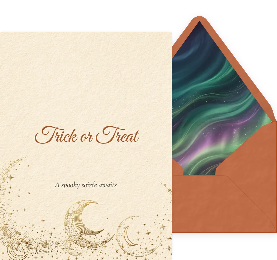 Halloween invitation