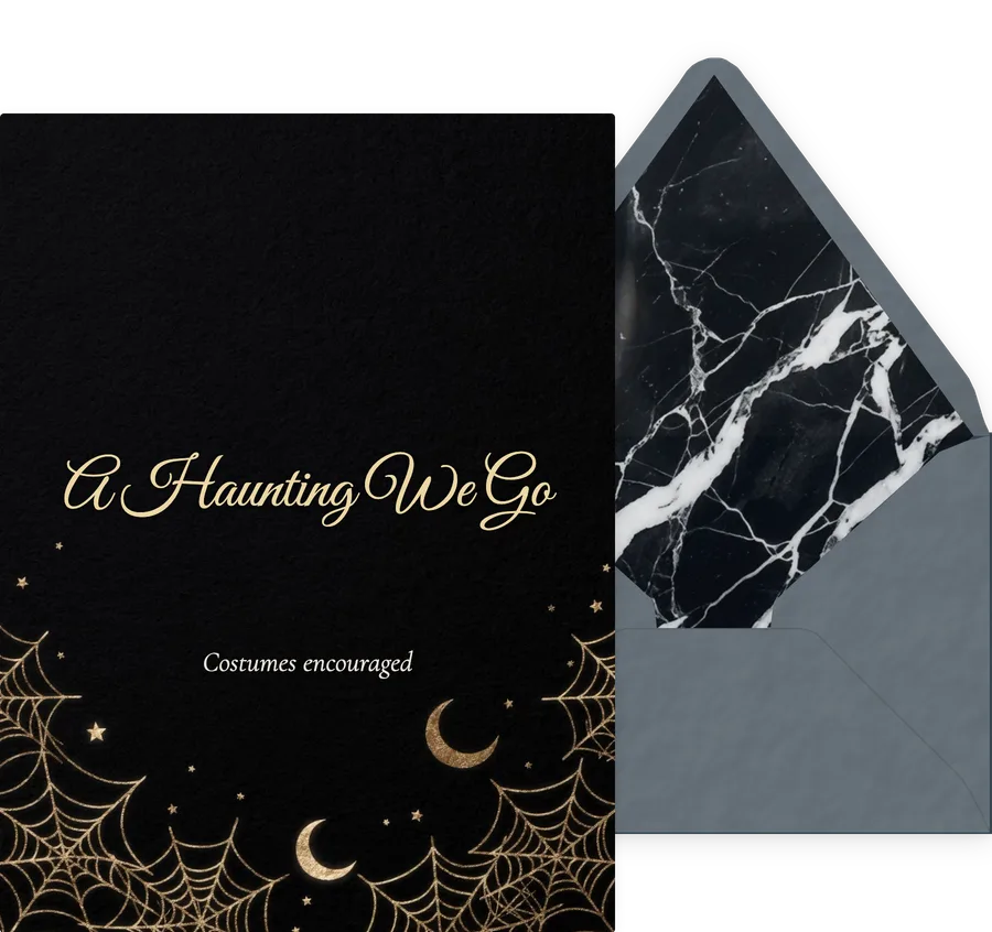Halloween invitation