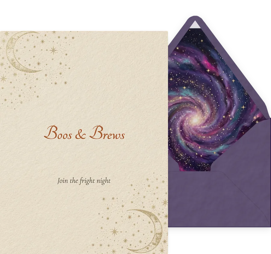 Halloween invitation
