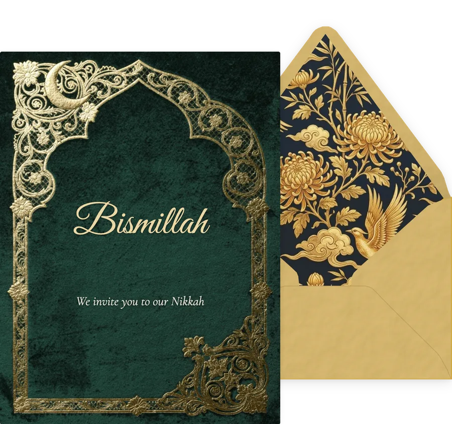 Nikkah invitation