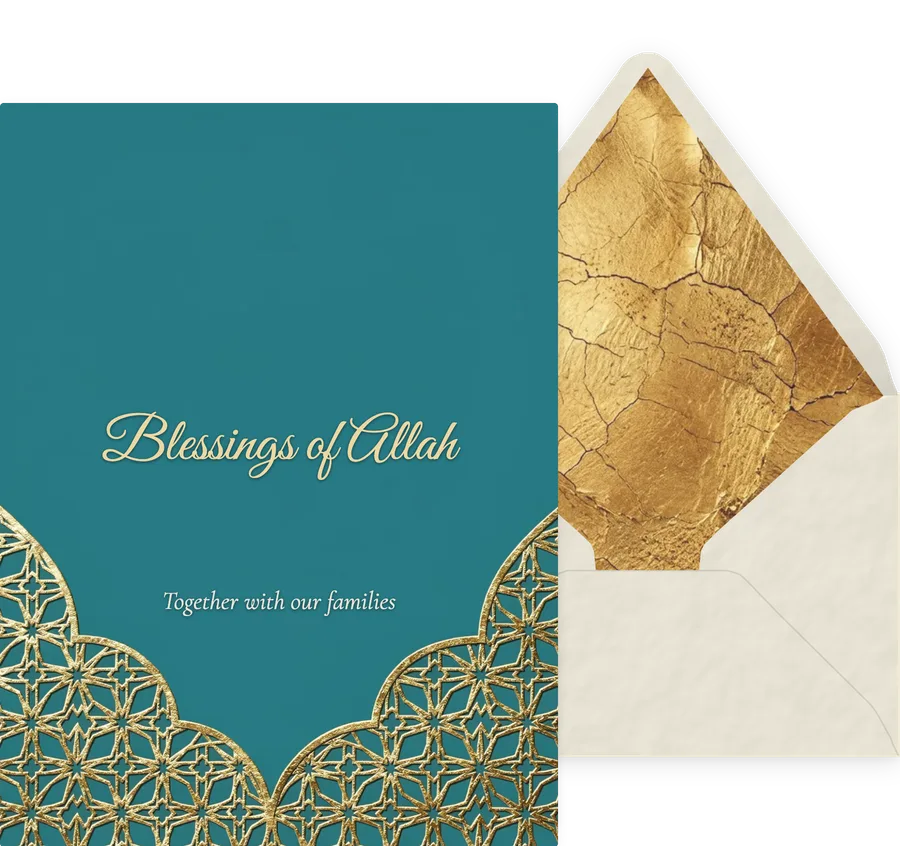 Nikkah invitation