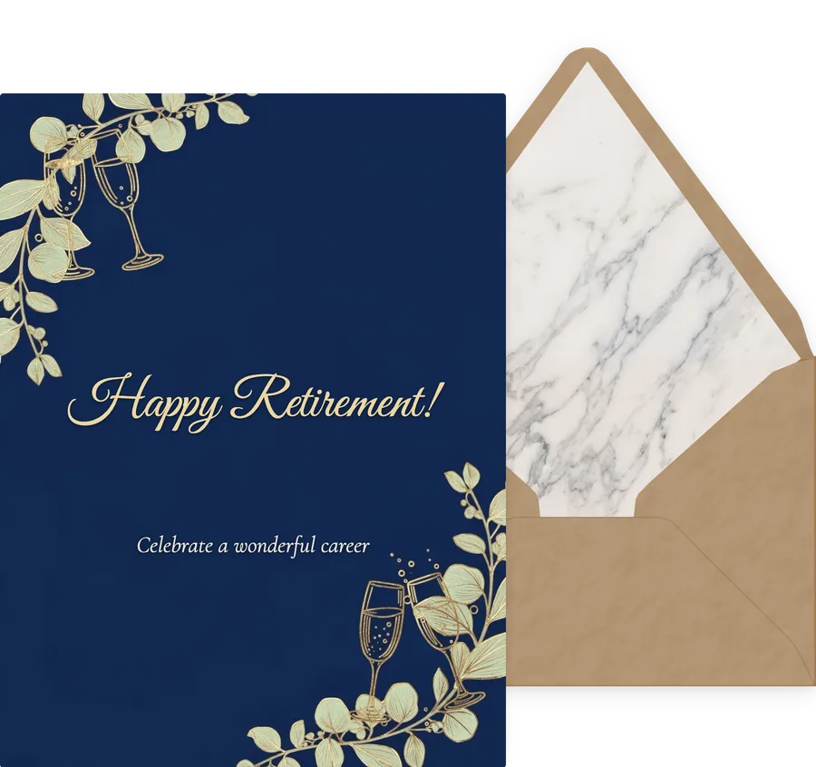 Retirement invitation