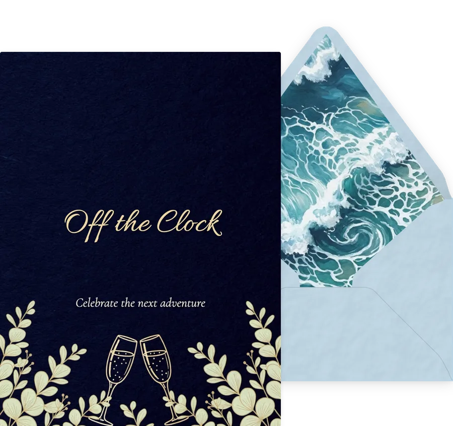 Retirement invitation