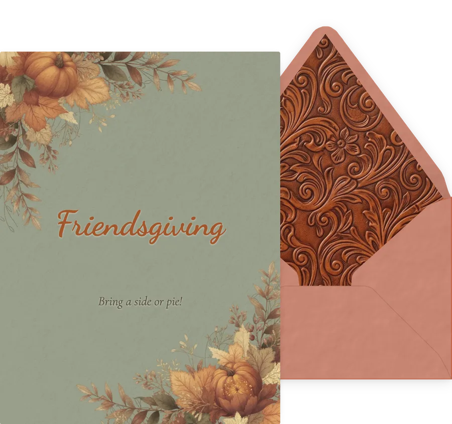 Thanksgiving invitation