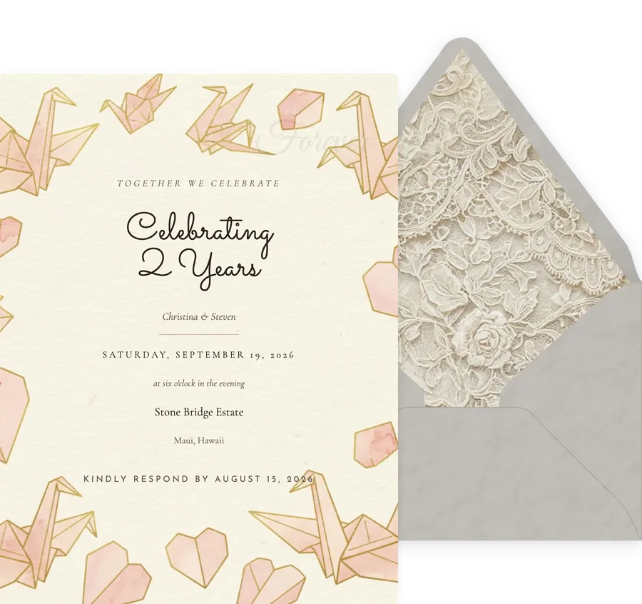 Paper 1st invitation