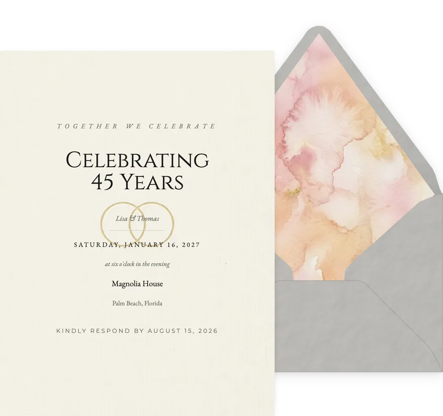 Intertwined invitation