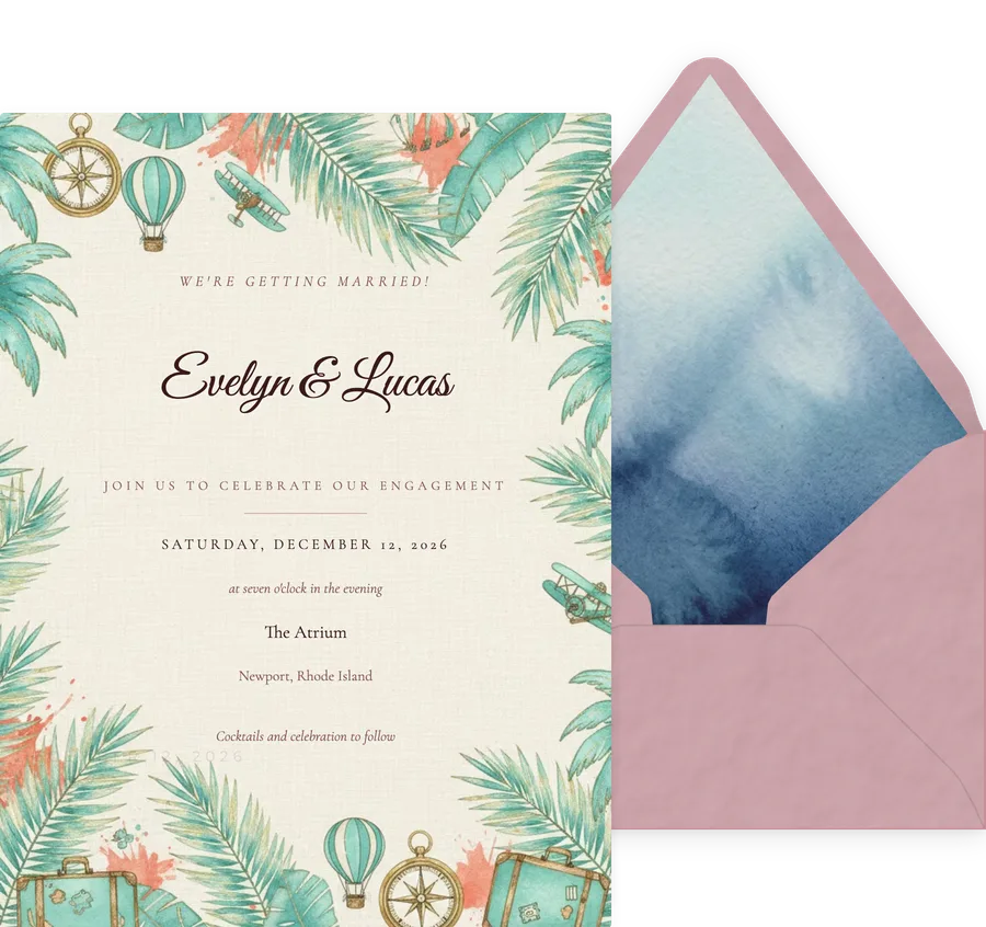 Destination Escape invitation
