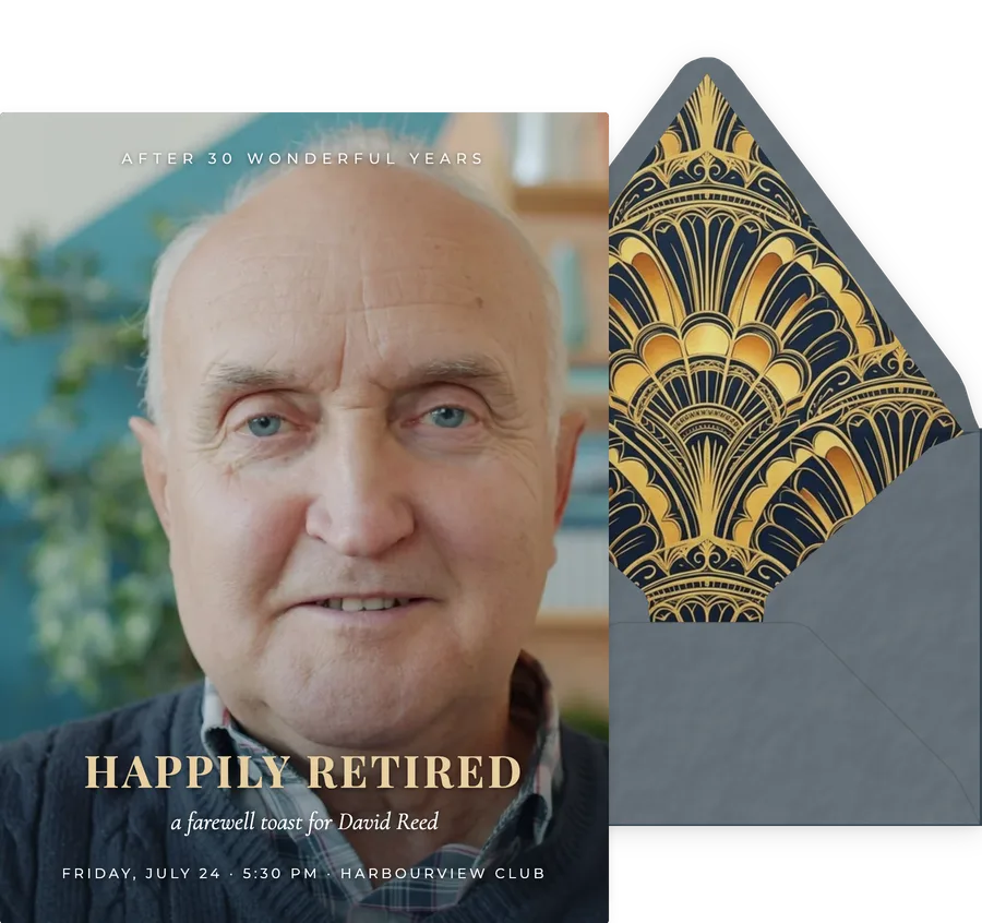 The Next Chapter invitation