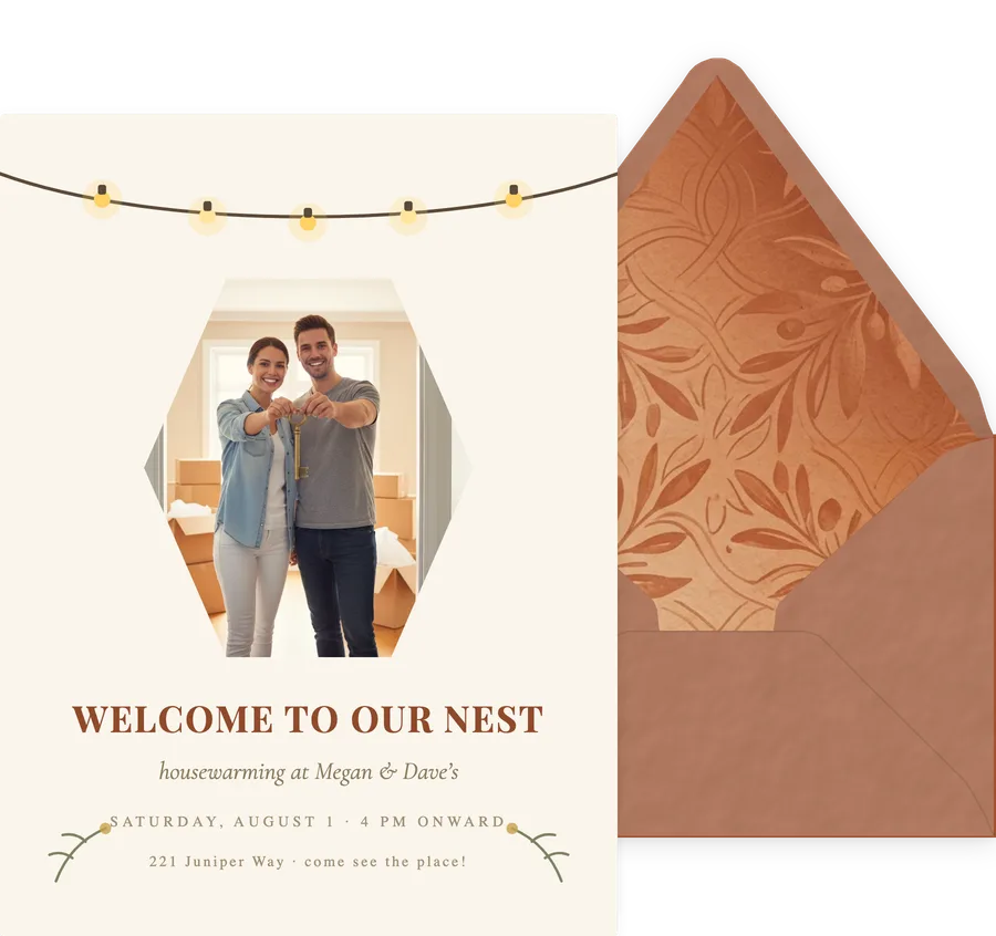 New Nest invitation